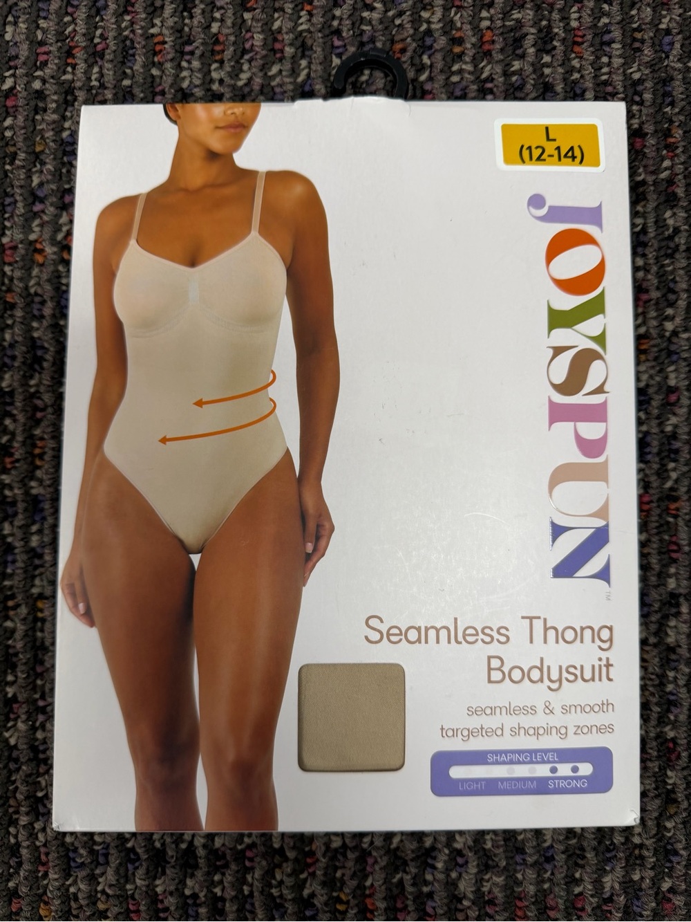 Joyspun Seamless Thong Bodysuit in Nude
Size L (12/14)